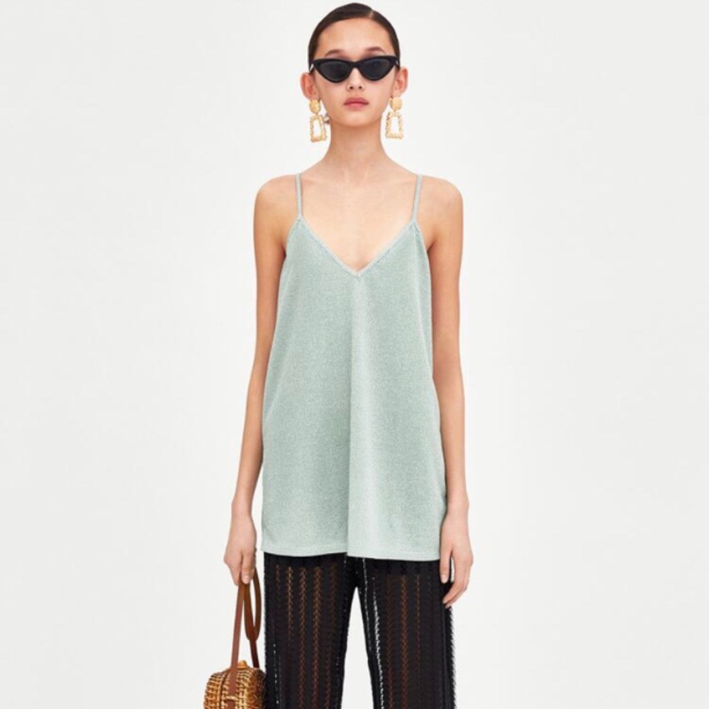 Shimmery Zara Camisole